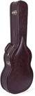 Crossrock 4 4 Full Size Classical Guitar Case  Arch-top Vintage Brown Hardshell