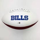 Autographed signed James Cook Buffalo Bills Full Size Fs Logo Football Jsa Coa