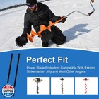 Power Blade Protectors Compatible With Eskimo  Ice Auger Guard St