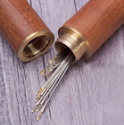 12pcs Hand Sewing Needles Set W  Threader   Storage Box - New