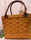 New Longaberger Medium Boardwalk Basket Liner- Heirloom Floral-zip Top  fits Mba