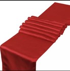 1 5 10 20pcs 12  X 108  Satin Table Runner Wedding Party Banquet Decorations
