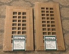 Grill Works Rift   1 4 Sawn White Oak Eggcrate 4x10   4x12 Duct Opening   2 Vents