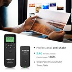 Aodelan Wireless Timer Remote Control For Nikon D6 D850 D5 D700 D810 D4s D3x D3s