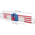 Concrete Float Tool 36 48 X 8in Round End Aluminum Magnesium 4 Adjustable Handle