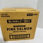 Bumble Bee Skinless   Boneless Pink      Salmon 5 Oz Pouches Pack Of 12 New Sealed