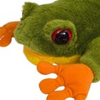 2000 Toys  r Us Animal Alley Croaking Tree Frog 15  Plush Hand Puppet - No Sound