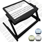 Patented 5x Large Led Page Magnifier With Detachable Stand   Eye Caring 3 Col   