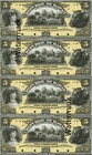  5 To  100 Set Hawaii Hawaiian Islands Gold Note Currency Full Sheets Hi Repro