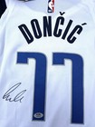 Luka Doncic  77 Signed Dallas Mavericks Authentic Icon Basketball Jersey Psa dna