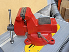 Restored Vintage   Snap On Wilton 644 Bench Vise 4 In Jaws Usa