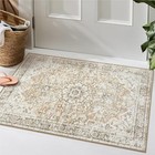  Vintage Kitchen Rugs Non Slip Washable  2x3 Small Entryway Rug Low-pile Door 