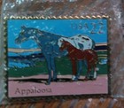 Vintage Usps Stamp Horses Lapel Pins 1985- Saddlebred  Appaloosa  Quarter  New