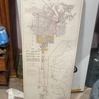 1930 Map Of Los Angeles Bureau Of Power And Light Distribution System
