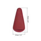 6pcs 2 9 x1 5  Pu Leather Scissors Sheath Scissor Cover Protector  Dark Red