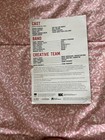 Bmc 10th Anniversary Playbill Program  Slightly Stained  Ripped And Folded
