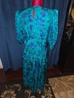 Betty White Owned   Worn 80 s Silk Print Adrianna Pappell Golden Girls Costumer