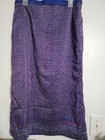 Women  Skirt Purple Multicolor  Lined Skirt Size 6 Usa
