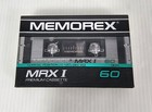 Memorex Mrx 1  60 Min Premium Audio Cassette Tape new Sealed Rare