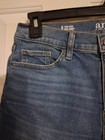 Nwt Women s A n a High Rise 5  Midi Shorts Size 6 Med Mellow Blue