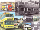 55 Lot Semi-modern Double-deck Buses  Nice Variety Of Magazine   Book Clips