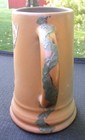 Antique  Weller Pottery Dickens Ware Stag Tankard Mug 6   Tall