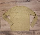 Vintage Wool Blend Cardigan  Brown Beige Button-down Sweater y2k 00s Fashion Top