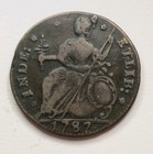 1787 Connecticut - Draped Bust Left - Miller 33 9-s 2 - Colonial Copper Coin