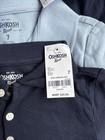 New 3 Oshkosh Girls Size 7 School Uniform Polo  Shirts Short Sleeve Lot