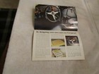 Vintage 1974 Mercury Capri Sex Oem New Car Dealer Sales Brochure Foldout Nos