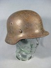 Original German Ww2 M40 Helmet Quest  Size 64
