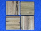 10 Sq Ft Oak Parquet Flooring 6  X 6  X 5 16 - 7 Finger Vintage 40 Pieces Crafts