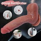 Liquid Silicone Realistic Huge Dildo Cock Thick Dong Suction Cup Women Sex Toys