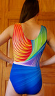 Gk Elite Gymnastics Leotard Adult Medium Am Competition Dance Bodysuit Costume