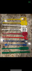 Lot Of 42 Vintage Plastic Bar Ware Drink Sticks Cocktail Stirrers   Spoons Mixed