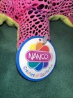 Nanco Pink Rainbow Sparkle Alligator Crocodile Plush 12  A