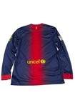 Nike Fc Barcelona 2012 13long-sleeve Home Jersey Size M