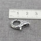 Sterling Silver Lobster Claw Trigger Clasp Spiral Floral For Bracelet Necklace