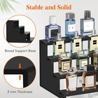 Plastic 9 Inch Dark Cologne Stand  Step Perfume Organizer