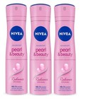 Nivea Pearl   Beauty Radiance Deodorant For Women 48 Hr  Protection 150ml 3 Pack