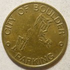 City Of Boulder  colorado  Parking Token - Co3060c