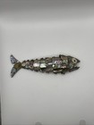 Mexico Whimsical Abalone Articulated Fish Motif Bottle Opener 7    Cn31g