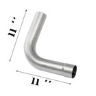 2 5    Inch Custom Exhaust Tubing Mandrel Bend Pipe U-bend 90 Degree Kit 16pcs