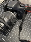 Canon Eos 7d Camera 4 Lens flash battery charger case  Accessories Bundle