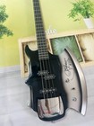 Us Warehouse Axe Bass Gene Simmons 4 String Electric Bass Guitar Rosewood