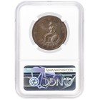 1799 1 2d Half Penny George Iii Ngc Ms65bn