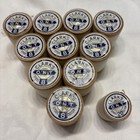Vintage clark   s O n t  Best Six Cord Wooden Spools box   12 Spools