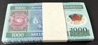 Mauritania 1000 Ouguiya 2014 P 19 Polymer Lot 100 Unc 1 Bundle