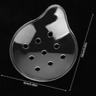 2 Pack Clear 9-hole Plastic Eye Patch Breathable Post Surgery Recovery