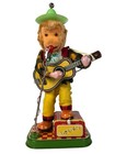 Vintage Alps Rock n Roll Monkey Battery Operated Tin Toy Japan W  Original Box